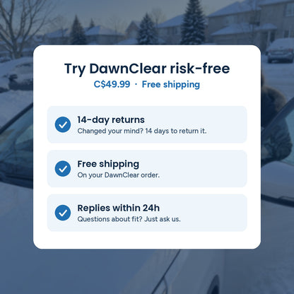 Try DawnClear™ risk-free: C$49.99, free shipping, 14-day returns, replies within 24 hours