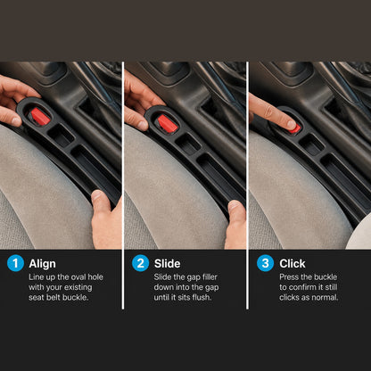 Three steps: Align, Slide, Click