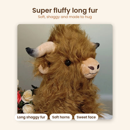 Super fluffy long fur close-up