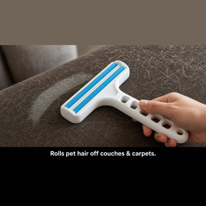 PetFur Pro™ rolling pet hair off a couch