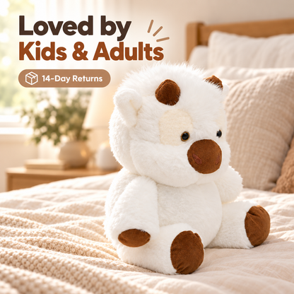 Snow White cow plush