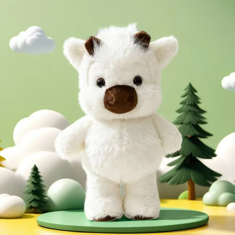 White running calf plush